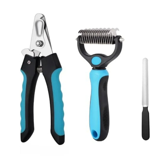 Kuzey Home Professional Dog Cat Pets Nail Clippers and Trimmers with Safety Guard to Prevent Overcutting RazorSharp Blades Incl