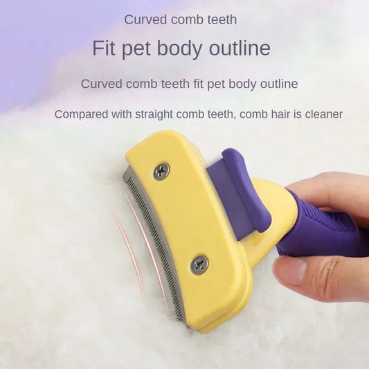 Dog Brush Cat Hair Care Grooming Accessories Supplies Pet Hair Remover Knotting Comb Large Animal Dogs Short Hair Dogs Anti Lice