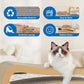 3 in 1 Cat Scratcher Cardboard,Cat Scratching Board Furniture Protector,Cat Scratching Post, Cat Beds for Indoor Cats