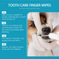 Yegbong 50pcs Pet Teeth Cleaning Finger Wipes For Cat Dog Dental Care Clean Earwax Remove Bad Breath Oral Care Toothbrush Wipes