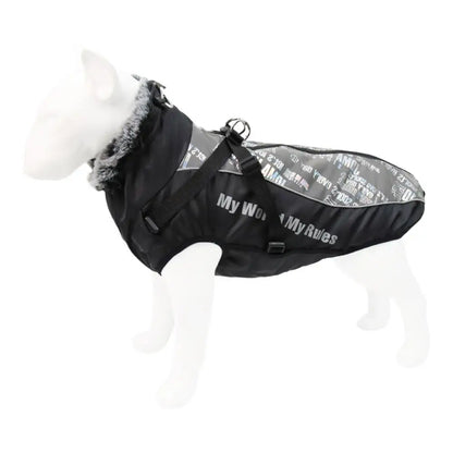 Winter Dog Clothes Thicken Warm Dog Cotton Coat Waterproof Jacket Vest For French Bulldog Puppy Small Large Pet Clothes