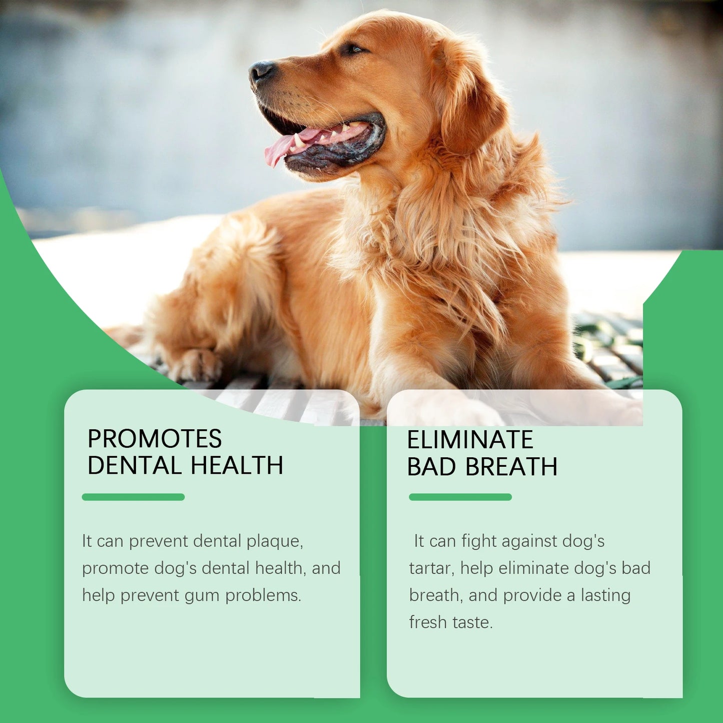 Yegbong Pet Oral Care Water, Dog Teeth Cleaning Tartar Odor Care Lasting Fresh Care