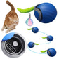 Cat Interactive Ball Toy Automatic Rolling Ball with Tail Rechargeable Smart Pet Interactive Toy Intelligent Mouse for Cat