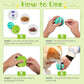 Interactive Dog Toys for Treat Dispensing, Durable Puppy Toys for Teething, Dog Treat Ball for Teeth/Slow Feeder/IQ Training/Pla