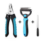 Kuzey Home Professional Dog Cat Pets Nail Clippers and Trimmers with Safety Guard to Prevent Overcutting RazorSharp Blades Incl