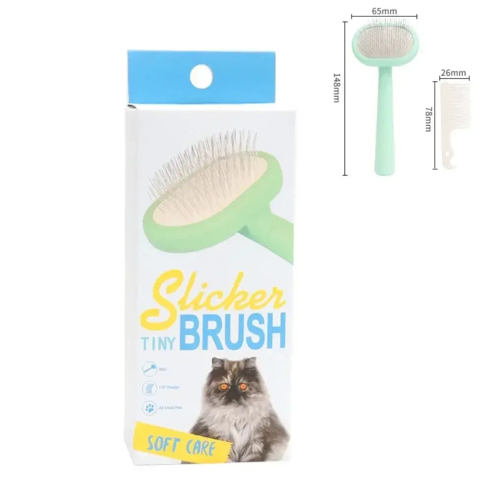 Pet Hair Shedding Comb Dog Cat Brush Grooming Long Hair Indoor Hair Remover Cleaning Beauty Slicker Pet Supplies