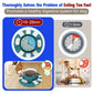 KADTC Dog Puzzle Toys w/Button Mind Games Level 2 in 1 Food Dispenser Slow Feeder Treat Puzzles Bowl Puppy Mental Stimulation Ga