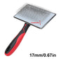 Pet Dog Hair Removal Needle Comb Fur Trimming Cleaning Brush Large Dog Grooming Tool Cat brush anti slip handle steel nail comb