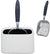 Heavy-Duty Metal Cat Litter Scoop with Holder, Aluminum Cats Litter Scooper Captures All Clumps, Kitty Metal Scooper and Holder