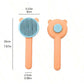 Dog Brush Cat Brush Deshedding Tool Self-Cleaning Pet Brush For Grooming Short Long Hair Dogs Cats Indoor, Removes Loose  And Un