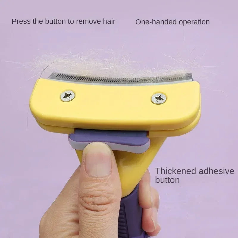 Dog Brush Cat Hair Care Grooming Accessories Supplies Pet Hair Remover Knotting Comb Large Animal Dogs Short Hair Dogs Anti Lice