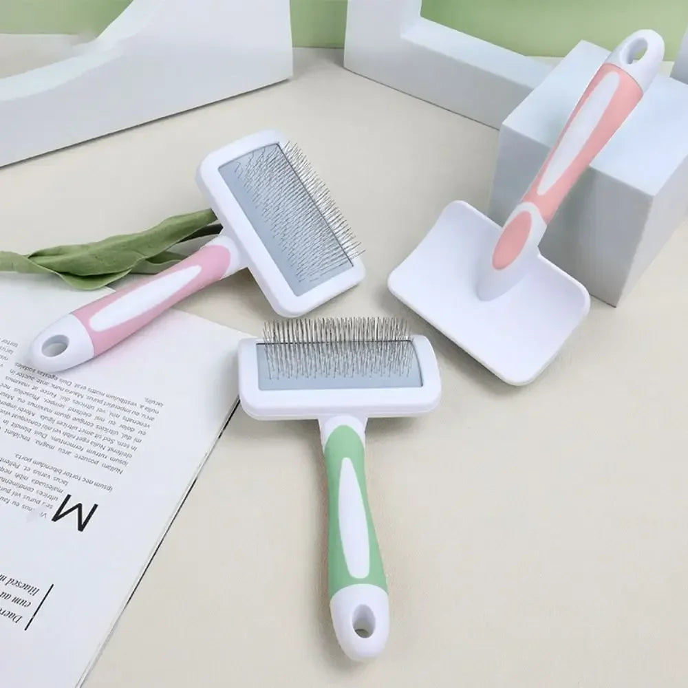 Pet Hair Shedding Comb Dog Cat Brush Grooming Long Hair Indoor Hair Remover Cleaning Beauty Slicker Pet Supplies