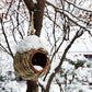 Hand-woven Natural Grass Bird Cages Bird House With Hanging Rope Handmade Bird Nest Shelter Hut Small Hideaway Pet Supplies 13cm