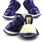 4pcs/sets Winter Dog Shoes Warm Fleece Puppy Pet Shoes Waterproof Dog Snow Boots For Small Dogs Chihuahua Yorkie Teddy Shoes
