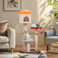 Cute Mushroom Cat Tree 48" Tall Cat Tower w/ Sisal Scratching Posts Top Condo