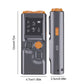 Rechargeable Sonic Anti Dog Bark Deterrent Device with Dual Ultrasonic Emitter LED Flashlight Shock Bark Collar Alternative